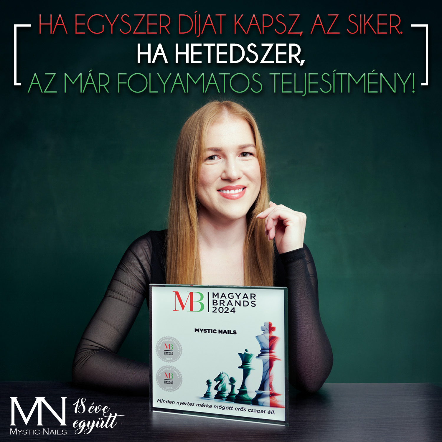 Mystic Nails - Magyar Brands Kiváló üzleti márka 2024